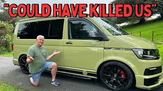 Lucky Escape from Shocking 'Professional' Campervan Conversion company converted VW Transporter