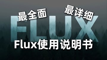 【Flux模型使用教程 2025终极版】Flux 生图最详细最全面使用说明书 20合一 | AI | ComfyUI整合包 | Comfyui教程 | 工作流 | AI绘图  Comfyui