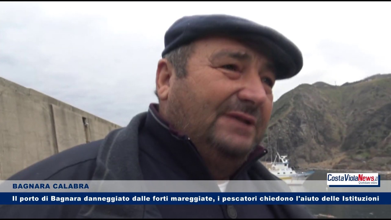 Il porto di Bagnara danneggiato dalle forti mareggiate, i pescatori chiedono aiuto