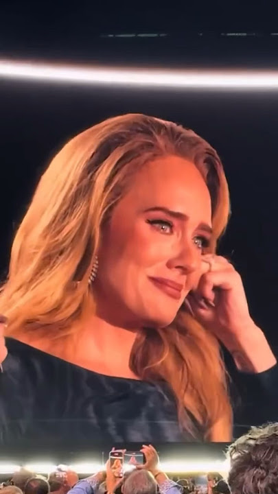 2024 Adele Concert in Germany_Munich _ Why does Adele cry every time she sings this song?#shorts#fun