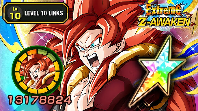 SSJ4 Gogeta') Powerful Peerless Power Leader Skill: Great Ape Power  Category Ki +3, HP, ATK