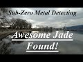 Awesome Jade Found While Metal Detecting a Frozen Lake! Enjoy