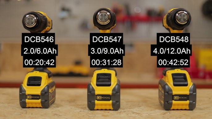 støn Stevenson undulate DeWALT 18V. Porównanie akumulatorów 2.0Ah, 3.0Ah, 4.0Ah i 5.0Ah. Test  ładowarki [DCB104] - YouTube