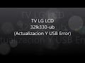 LG USB ERROR (ERROR DE REPRODUCCION DE USB)
