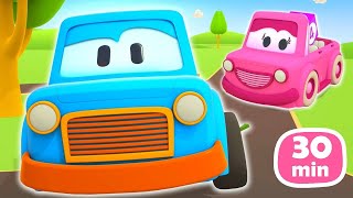 Die schlauen Autos Cartoons auf Deutsch. Spielerisch Lernen mit Spielzeugautos