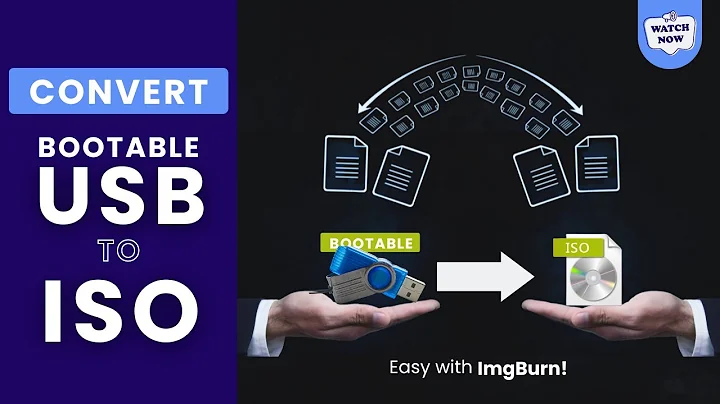 How to Convert Bootable USB to an ISO Image File – Easy ImgBurn Tutorial