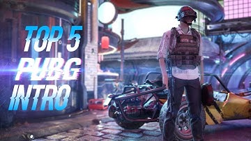 Top 5 Pubg Intro 🔥 [ Without Text | Free Download ]