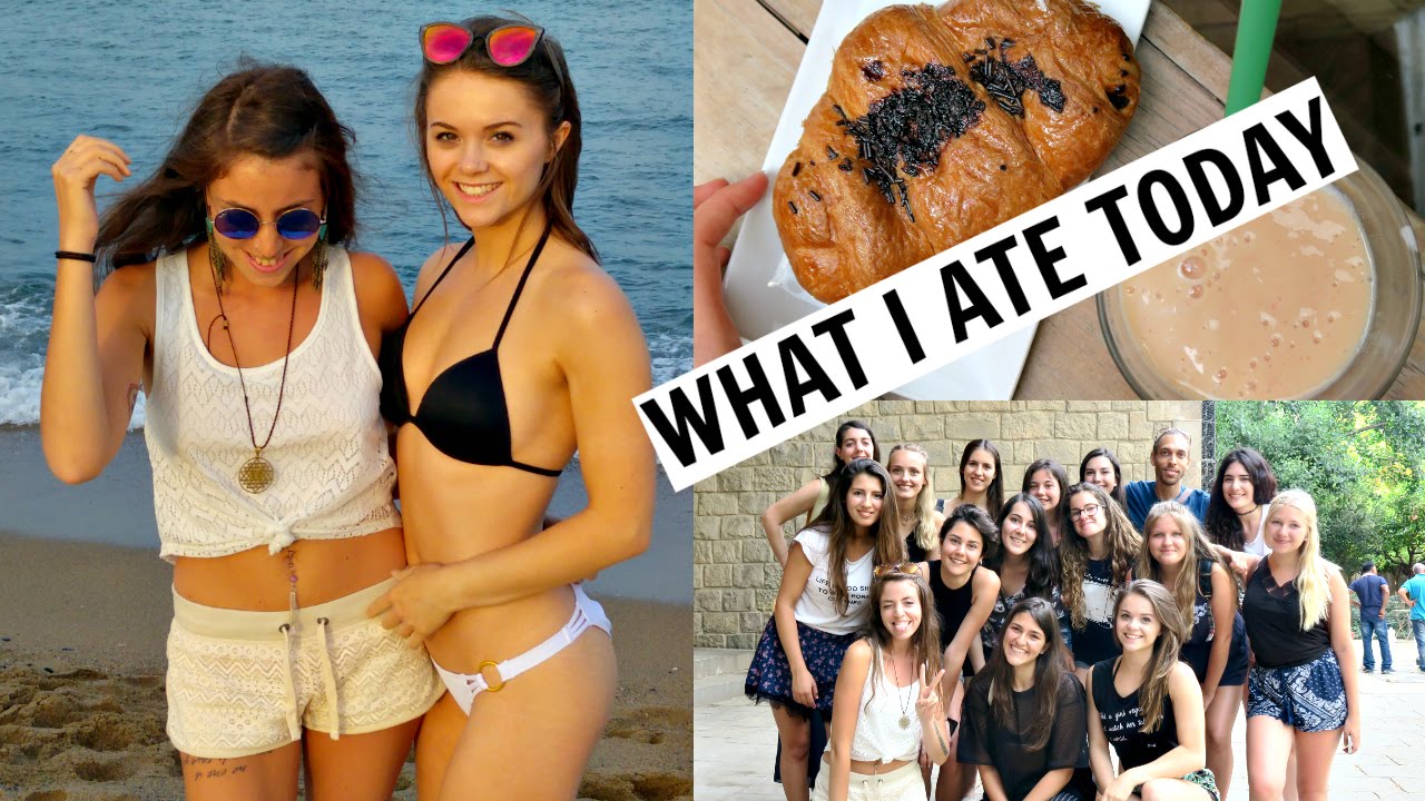 What I Ate Today w/ Naturally Stefanie + Barcelona Meetup! YouTube