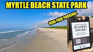 Myrtle Beach State Park Full Tour 2024! Campgrounds / RV,  Beach Access, & NEW Paid Parking Info!