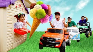 예준이의 아이스크림 가게 과일놀이 아이스크림 트럭 전동 자동차 장난감 음식 색깔놀이 Kids Pretend Play with Ice Cream Truck Food Toy