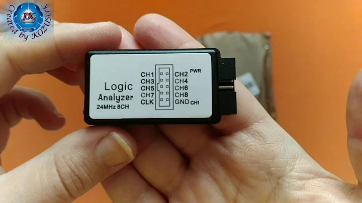 Logic Analyzer Device with 8 Channels (Unboxing)-Gearbest.com