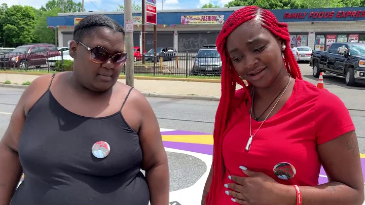 Grieving mother finds comfort at Black Lives Matte...