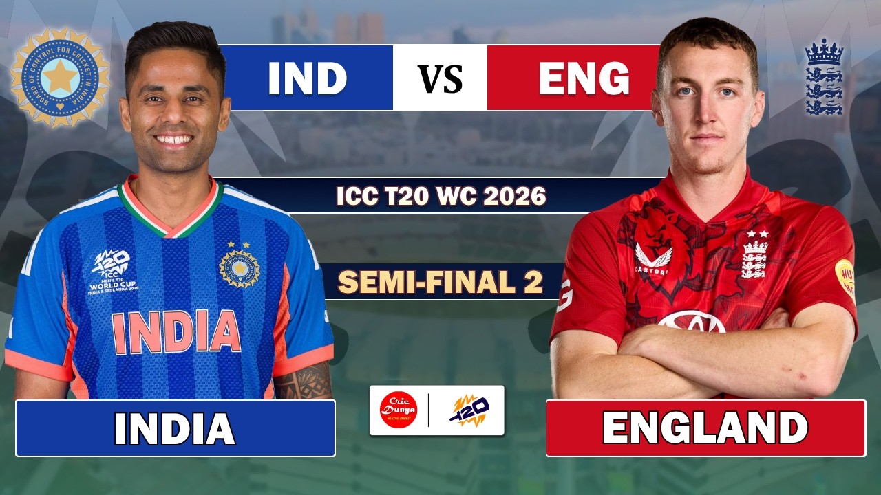 LIVE: India vs England, Semi Final | Live Cricket match Today • IND vs ENG Match Commentary ENG BAT