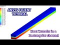 ANSYS Fluent Tutorial | Heat Transfer Analysis | Surface Nusselt Number | Skin Friction Coefficient