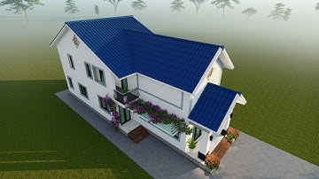 Nhà Cấp 4 Gác Lửng Đẹp Nhất 2022 6x16m với 3 Phòng Ngủ  | Nhà Đẹp Anhouse