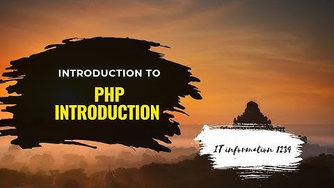 CS310 week 1 topic 2 PHP Introduction | Virtual University #viralvideo #php  #phptutorials