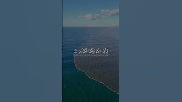 مرج البحرين يلتقيان 🌊 | تلاوة خاشعة للشيخ ياسر الدوسري | Surah Ar-Rahman Quran  #yasseraldosari