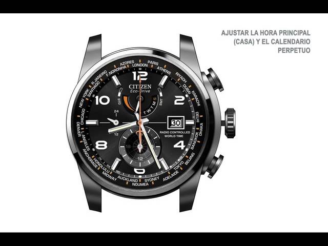 Citizen h820 set time store