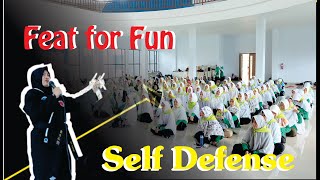 Fit For Fun Feat Sri Rahmi Mahmud -Materi Self Defense- 200 Muslimah