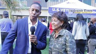 Inglewood Veterans Day 2021 - Interview With Congresswoman Maxine Waters