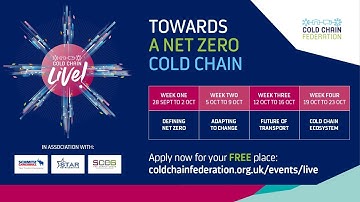Cold Chain Live! Intro to all 4 weeks