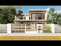 Modern House Design Idea (8x10 meters on 150sqm lot) with 5 bedrooms