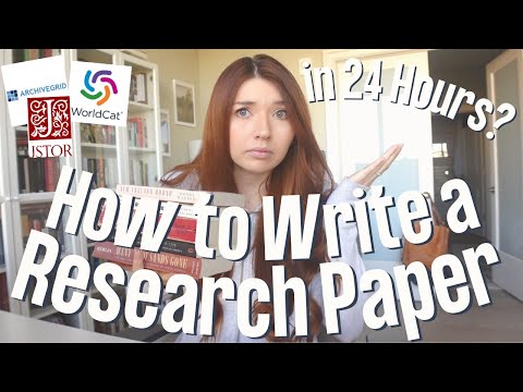 How To Write a Research Paper QUICKLY | Advice from a PhD Student