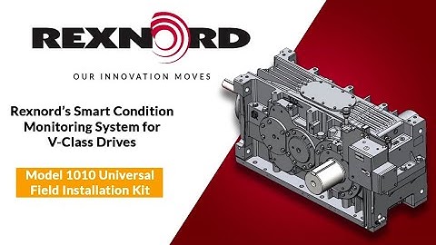 Installing Smart Condition Monitoring System on V Class Drives l SLS Partner Rexnord