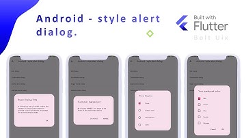 Mastering Alert Dialogs in Flutter with Material Design