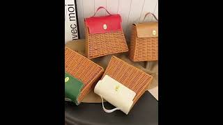 Wholesale Rattan Woven Basket Gift Box Packaging Box Valentines Day Woven Box