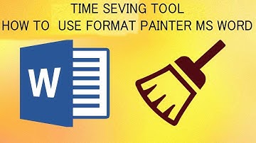 How to use the format painter in ms word  telugu || How to use format painter in ms word in telugu