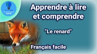 Règle aide à la lecture avec espace spécial renard, idéal apprentissage.