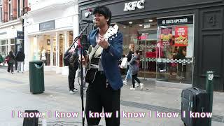 Soulful Busking Magic Aint No Sunshine Grafton Street Dublin, With Lyrics