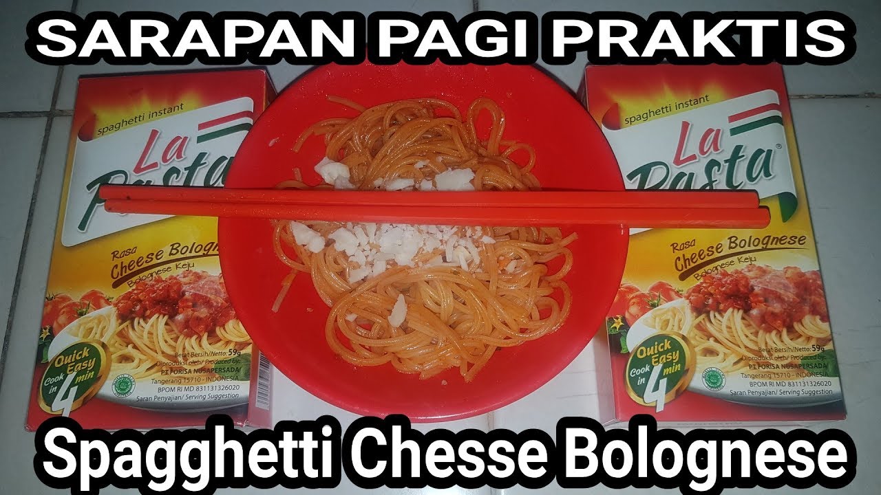 Cara Memasak SPAGHETTI Chesse Bolognese How To COOK Italian Pasta