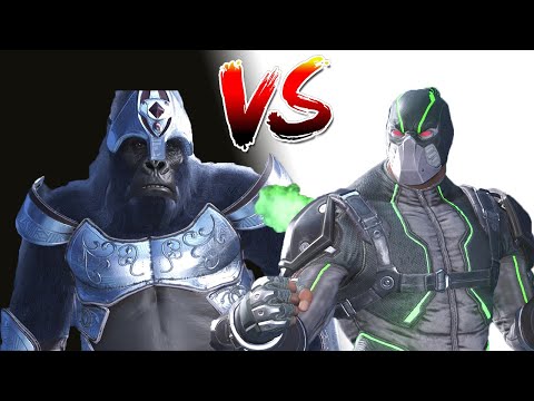 Bane vs Gorilla Grood Kin Kong -Injustice 2