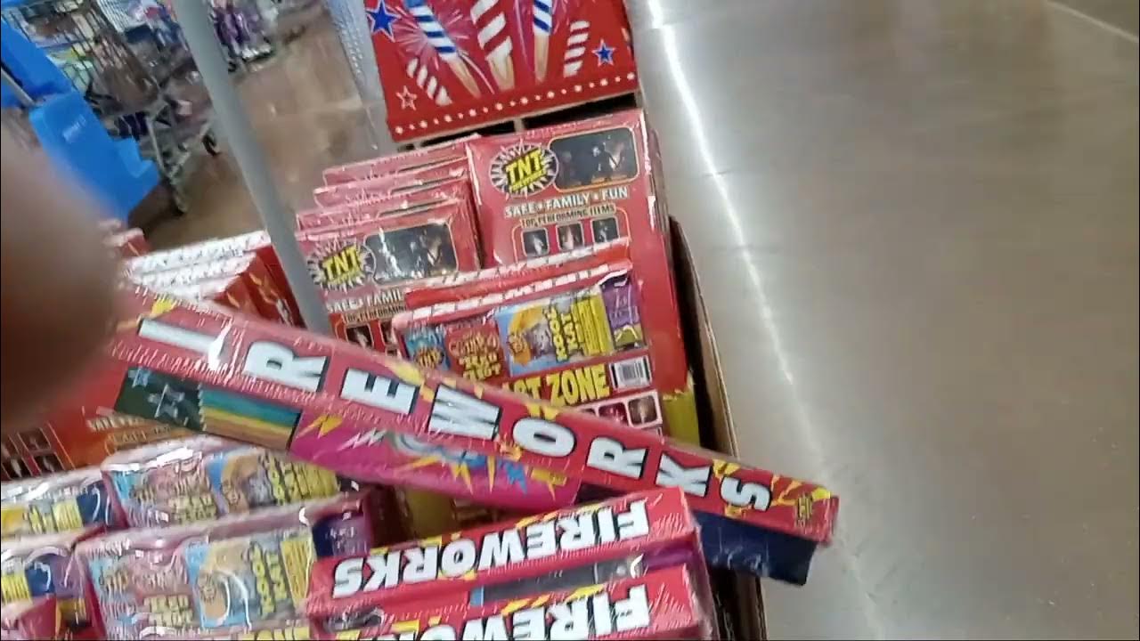 TNT fireworks at Jefferson wi walmart. YouTube