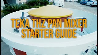 Teka THZ 1500 - Starter Guide and Maintenance