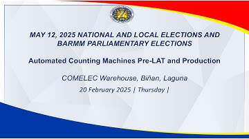 Automated Counting Machines Pre-LAT and Production