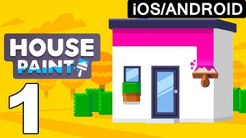 House Paint (By SayGames) Gameplay Part 1 (iOS Android)