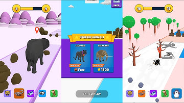 Animal Transform Race-Epic Race 3D| Gameplay (Part 1) | Walkthrough Game (Android, IOS)