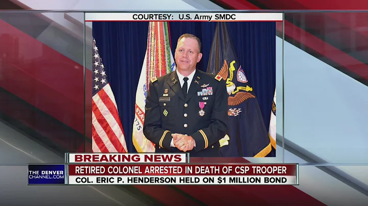 Driver suspected of killing Colorado State Patrol trooper on I-25 identified as retired Army colonel