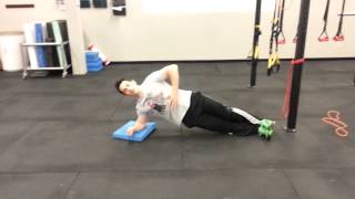 Side Plank with Hip Flexion