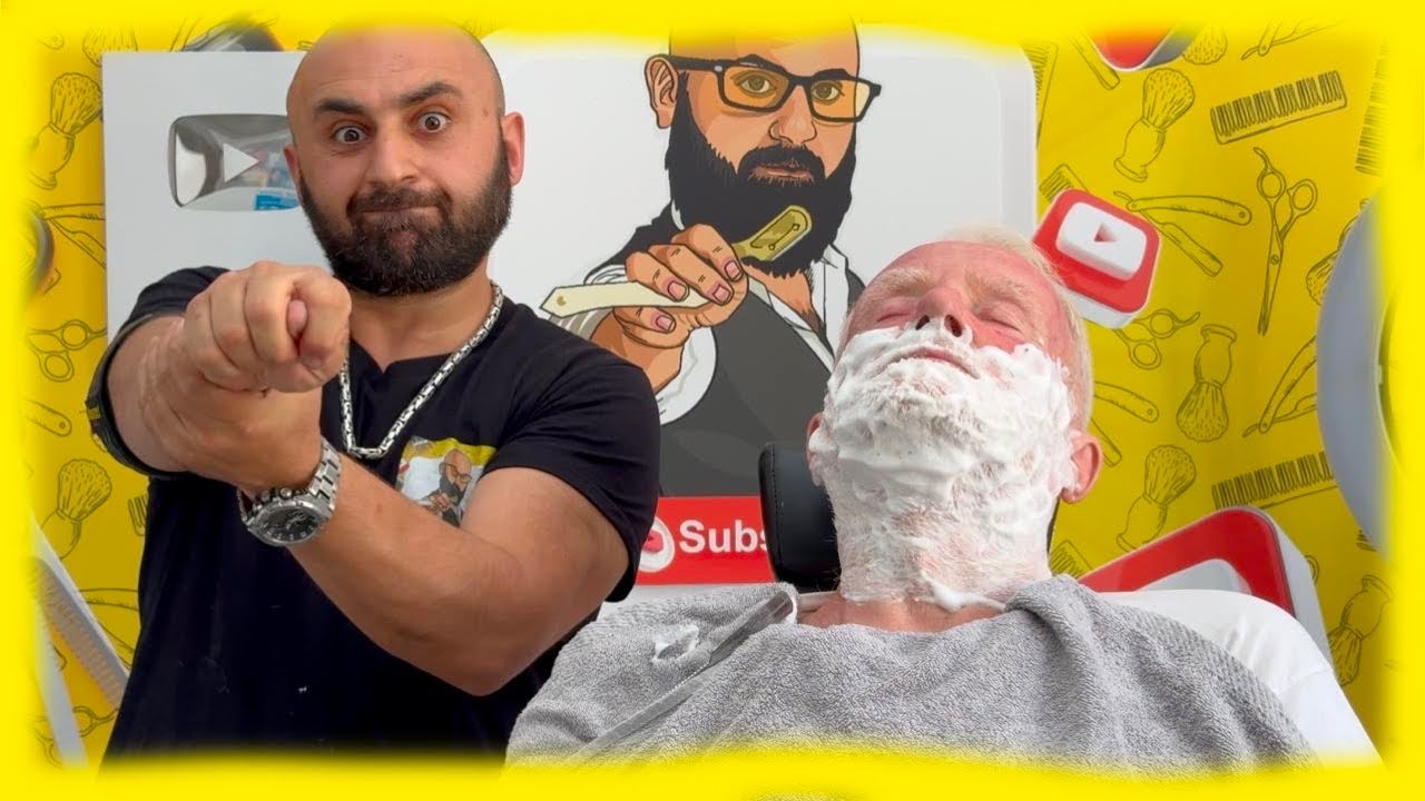 Transforming an Elderly Gentleman: The Power of a Haircut & Shave 💈