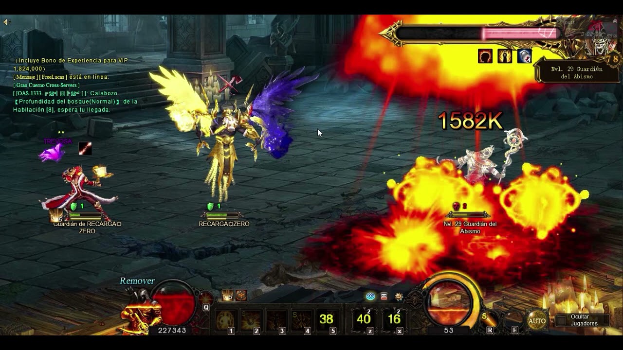 Legend Online Espanhol - Labirinto Abismal Piso 28-30