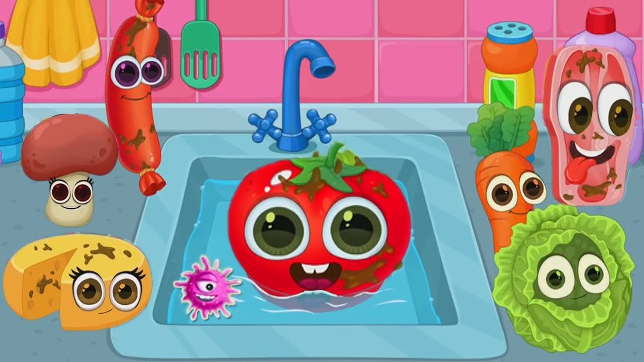 Play Fun Kitchen Cooking Games Play and Learn Making Funny Foods