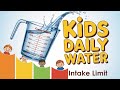 How Much WATER Should Your KIDS Drink DAILY?