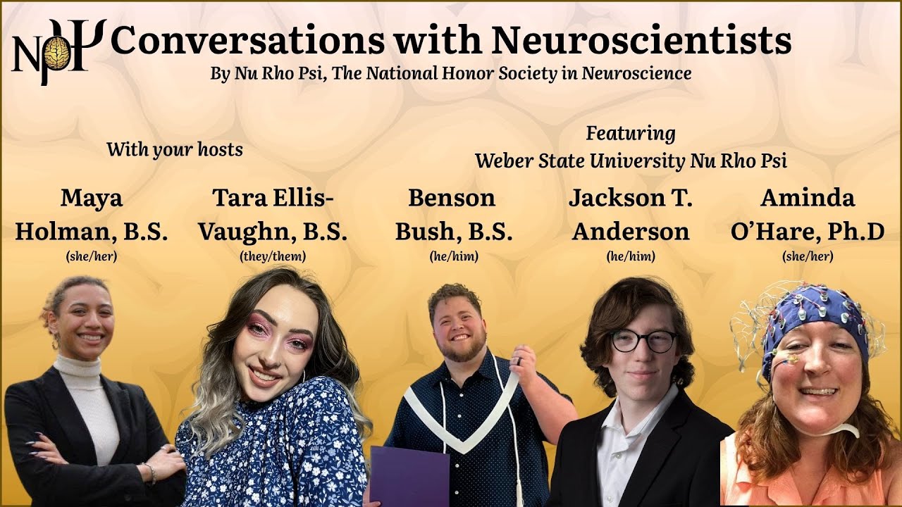 Part 1: Weber State University Nu Rho Psi Panel | '23 - '24 Chapter of the Year