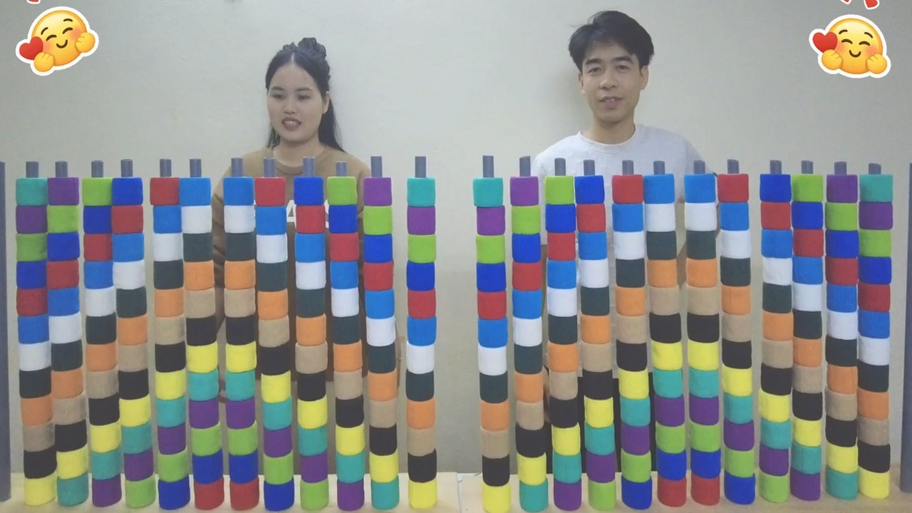 Color Sorting Challenge 🍊🍊🍊 Will Chang be able to complete the challenge?