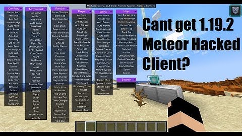 Why you cant get 1.19.2 Meteor Hacked client anymore