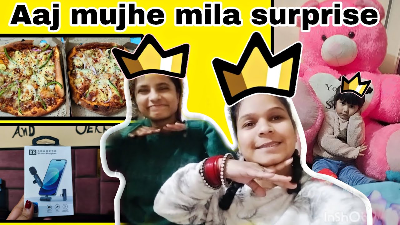 Aaj Mujhe mila surprise 🫢 raat ke 